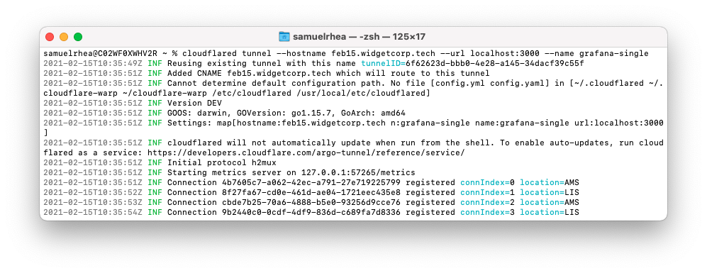 Command Output