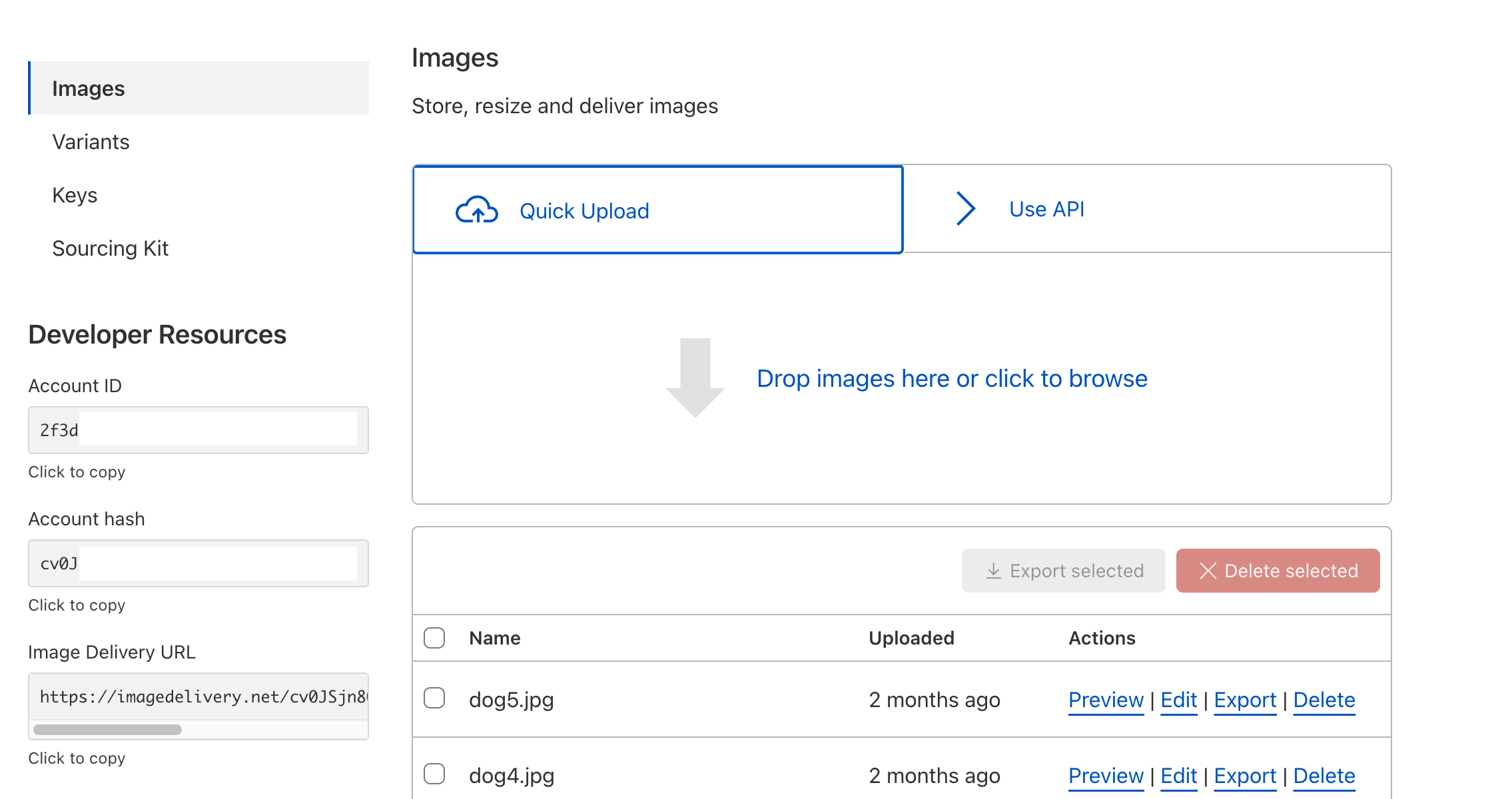 Serving images with Cloudflare Images